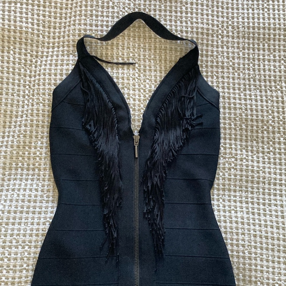 Elegant Black Mini Dress